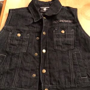 Boys Rocawear Jean Vest size 5/6